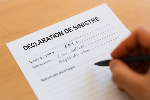 Document Délai de déclaration d'un sinistre habitation