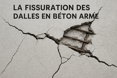 fissuration dalle béton armé